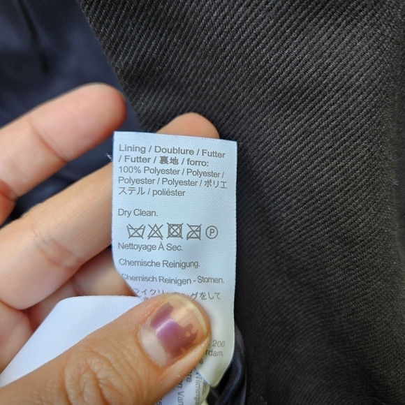 J. Crew black Going Out Blazer in stretch twill size 12 - Picture 5 of 6